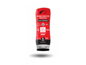 Luva Química Creme Protetor para a pele Grupo 1 | Água Resistente - Nutriex Frasco 200 g