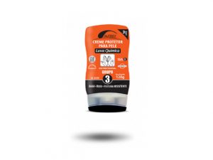 Luva Química Creme Protetor para a pele Grupo 3 | Água, Óleo, Pintura Resistente - Nutriex Frasco 120 g