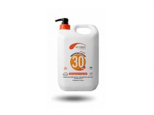 Protetor Solar FPS 30 Profissional - Nutriex Bombona 4 l com Bico Dosador