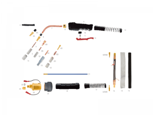 Tubo de Contato 1,2X30X10XM8 Cucrz