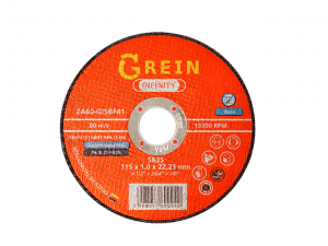 Disco de Corte Fino 4X1 2″ (115X1,0MM) Grein Infinity