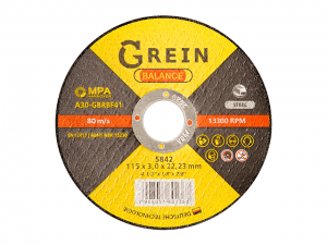 Dico de corte Regular 4. 1 2 (115X3,0mm) Grein Balance